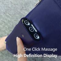 Circulation sanguine sans fil OEM chauffant sans fil masseur de bottes à large mollet par compression d'air portable avec relaxation profonde