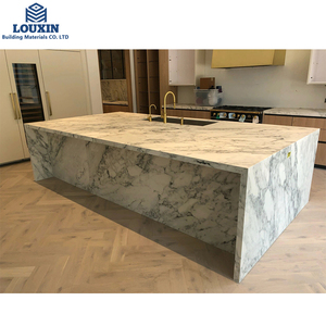 2024 phổ biến nhân tạo đá đá cẩm thạch đảo quần áo nhà Bếp bàn đá nhân tạo Nhà cung cấp - Product Image 4