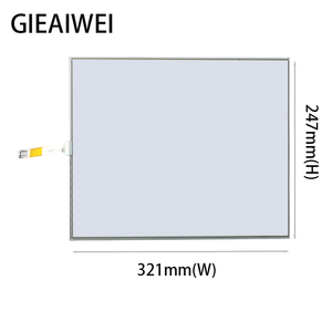 Fabrieksdirect 15 inch hooggevoelig resistief <span class=keywords><strong>touchscreen</strong></span> 4-draads resistief <span class=keywords><strong>touchscreen</strong></span> paneel voor <span class=keywords><strong>touchscreen</strong></span> laptops - Product Image 3