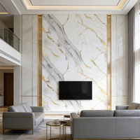 Paneles de Pared de PVC Impermeables con Diseño Floral Moderno, Alternativa al Mármol, para Baño, Cocina, Sala de Estar y Uso Comercial