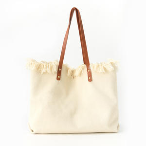 Sac fourre-tout en toile de style <span class=keywords><strong>bohème</strong></span>, grande capacité, imprimé ethnique, sac à bandoulière, tendance pour la plage, les voyages et l'usage quotidien - Product Image 4