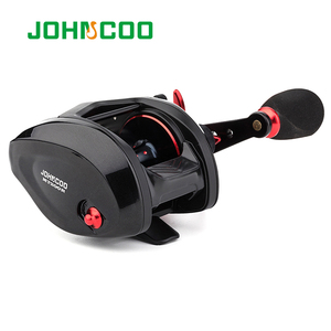 Carrete <span class=keywords><strong>de</strong></span> lanzamiento <span class=keywords><strong>de</strong></span> cebo JOHNCOO juego grande agua salada pesca iluminación <span class=keywords><strong>de</strong></span> bobina peso - Product Image 3