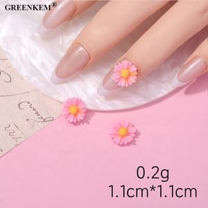 10PCS Bolsa Y2K Estilo 3D Decoraciones <span class=keywords><strong>de</strong></span> <span class=keywords><strong>uñas</strong></span> Art Golden Bee Daisy Floral Mix Shape Alloy Nail Charms a granel - Product Image 4