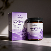 Penjualan Langsung Pabrik Lotion Malam Hari Magnesium Arnica untuk Otot & Sendi Profesional Premium Alami Lembut Efektif Canggih