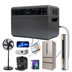 Station d'alimentation portable 3000W 3072Wh avec batterie LiFePO4, prises AC 220V, générateur solaire à charge rapide 1000W avec écran tactile - Product Image 2