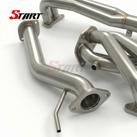 Nuevo Tubo de Escape Recto de Acero Inoxidable START Racing para Nissan Sentra 2002-2006 SE-R, Modificación/Actualización