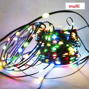 10M 30M <span class=keywords><strong>50M</strong></span> 100M fil vert extérieur intérieur LED <span class=keywords><strong>guirlande</strong></span> <span class=keywords><strong>lumineuse</strong></span> étanche fée fil de cuivre lumières <span class=keywords><strong>guirlande</strong></span> pour fête de noël - Product Image 3