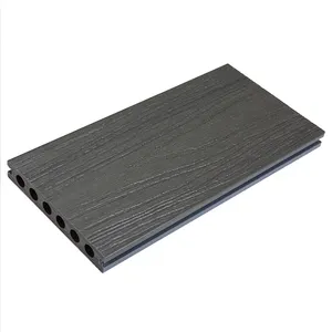 Placas de chão plásticas de madeira fabricante, material ecológico, ambiente externo
