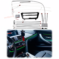 Panneau de commande de climatisation pour BMW Série 3 F30 Série 4 F32, éclairage intérieur de voiture, lumière ambiante LED