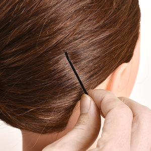 Pinzas para el cabello negras con forma de U para uso diario, accesorios invisibles para el cabello de alta calidad - Product Image 4