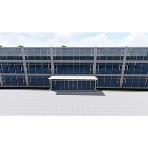 Nhà di động hai phòng ngủ container nhà sang trọng lắp ráp làm việc văn phòng nhà ở container để bán - Product Image 2