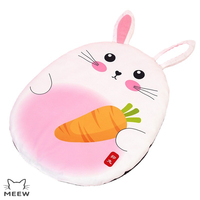 Tapis pour animaux de compagnie Zodiac, version Q, coussin en forme d'animal mignon avec fond antidérapant, coussin en coton PP ultra doux pour chats et chiens, toutes saisons