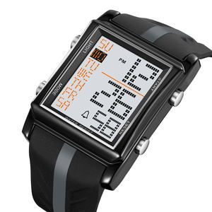 Skmei Heren Cartoon Luxe Horloge Waterdicht Lichtgevend Roestvrijstalen Band Digitaal <span class=keywords><strong>Display</strong></span> <span class=keywords><strong>Timer</strong></span> Duurzaam - Product Image 4