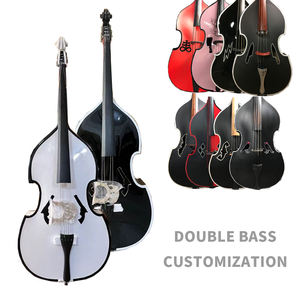 Student Double <strong>Bass</strong> 4/4 3/4 Upright Basses Wholesale Double <strong>Bass</strong> Kit Contrabass Unique F Holes <strong>String</strong> Instruments - Product Image 5