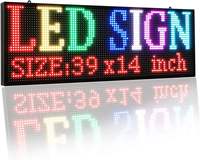 Señal de mensaje móvil LED programable Tablero de pantalla LED P10 a todo color Publicidad al aire libre Pantalla de visualización de desplazamiento LED al aire libre