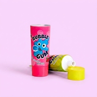Tube d'emballage pour confiture en aluminium-plastique léger et personnalisé, diamètre 12,7-35 mm, bouchon à vis, impression UV, portable