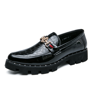 High Quality Slip-on Fashion PU Leather Shoes <strong>Platform</strong> Original <strong>Oxford</strong> and Men's Dress Shoes 2024 - Product Image 1