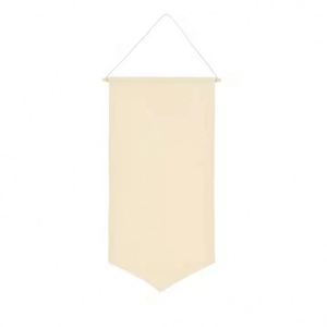 Custom Logo Cotton Canvas Wall Hanging Flag <b>Banner</b> Blank <b>Banner</b> Wall Decoration Holiday Gift Flag - Product Image 1