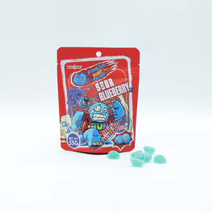 Nuevo Diseño 2026, Gomitas Veganas de 55g con Diseño de Monstruo, Sabor a Uva Ácida, con Pectina, para Adultos con Deseño de Dientes Dulces - Product Image 6