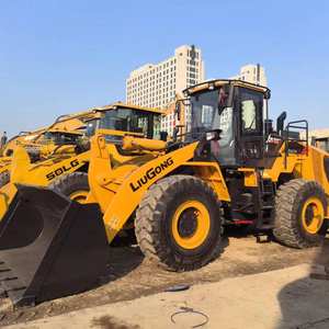 Chargeur sur pneus Liugong CLG856H 856h utilisé avec moteur Cummins et boîte de vitesses en bon état - Product Image 6