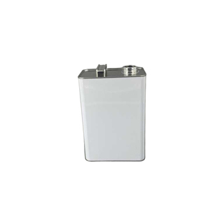 <span class=keywords><strong>Bidon</strong></span> métallique rectangulaire de 1L, 2L, 4L, 5L avec lithographie personnalisée pour produits chimiques, diluants, peinture à l'huile, emballage - Product Image 4