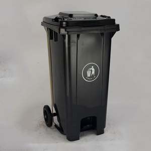 Recipiente de resíduos sólidos 120l, carrinho de resíduos domésticos e industriais - Product Image 3