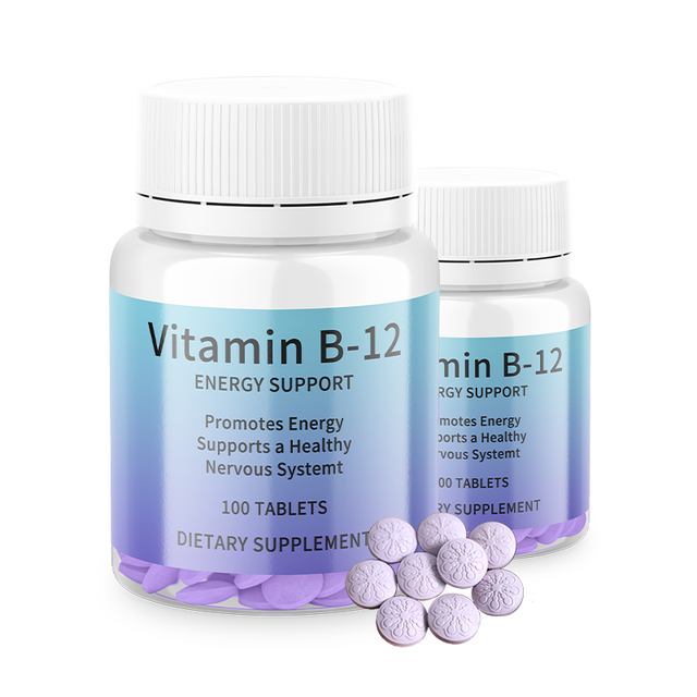 OEM/ODM High Quality Healthcare Private Label OEM Vitamin B12 Vit Tablets for Healthcare