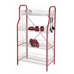 FIRST HORSE Estante de Almacenamiento de Vajilla Desmontable de 4 Niveles, Organizador de Vajilla de Cocina, Escurridor de Platos de Metal - Product Image 2