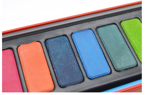 Набор нетоксичных акварельных красок, 24 цвета, набор однотонных акварельных красок - Product Image 3