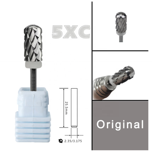 Super Cut Barrel <b>Nail</b> Drill Bits 3/32" Sharp Tungsten Carbide Burr Milling Cutter for Manicure Salon <b>Nails</b> Accessories - Product Image 4
