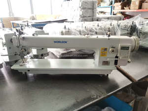 Máquina de Coser Industrial Britex BR-0303L-56 de Alta Calidad, Automática, de Doble Arrastre (Arnés Superior e Inferior), con Pie de Arrastre Largo, 56, 85, 100 cm - Product Image 4