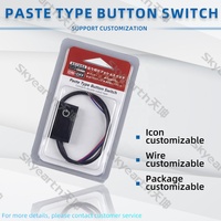 Autres accessoires de voiture Off/ON DC Pâte de modification de voiture Psuh Ship Type Switch Car DIY Paste Type Button Switch