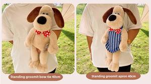 Super invincibile guardiano cane di mare peluche bambola Super morbido giocattolo di cotone per alleviare lo Stress riempito con PP cotone - Product Image 4