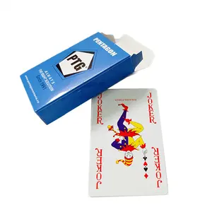 Il produttore di giochi di carte con Logo personalizzato stampa carte da gioco US Poker impermeabili di alta qualità per giochi da tavolo