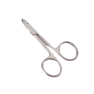 Ciseaux professionnels vietnamiens pour bébé, à lame courbée en acier inoxydable, ouverture automatique à mâchoires larges, pour éliminer les peaux mortes et couper les ongles - Product Image 4