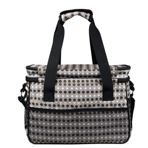 Sac de voyage pour animaux de compagnie à pois, tissu Oxford 600D, doublure en maille respirante pour chats, utilisation en voiture - Product Image 2