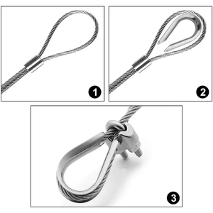 ลวดสลิงปลอก G411สแตนเลส - Product Image 4