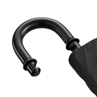 Candado de Hierro Antirrobo de Alta Resistencia OPEL, Color Negro, Grillete Endurecido, Desbloqueo con Llave, Impermeable, Ecológico, Duradero, para Interiores y Exteriores