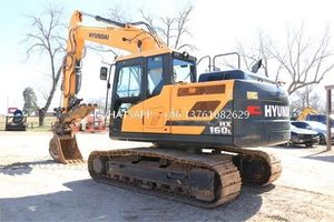 South Korea Used <b>Excavator</b> <b>Machine</b> 17 Ton Hyundai 160 <b>Excavator</b> Price for Sale - Product Image 4