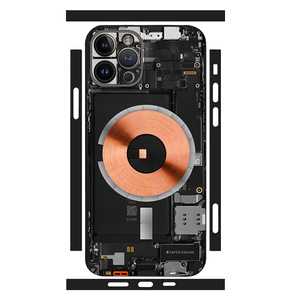 For Iphone Phone Back Sticker <b>EVA</b> Protective Film Rectangle Decoration - Product Image 2