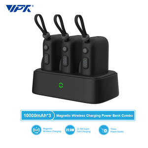 Power Bank Ultra Sottile Mini 10000mAh 22.5W Ricarica Rapida Caricabatterie <span class=keywords><strong>Portatile</strong></span> con Cavo Integrato <span class=keywords><strong>Batteria</strong></span> Extra per <span class=keywords><strong>Smartphone</strong></span> - Product Image 1