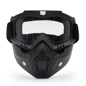 <span class=keywords><strong>Masque</strong></span> <span class=keywords><strong>Vintage</strong></span> complet avec bouche Sports <span class=keywords><strong>de</strong></span> plein air <span class=keywords><strong>moto</strong></span> cyclisme casque <span class=keywords><strong>de</strong></span> vélo avec <span class=keywords><strong>masque</strong></span> intégral modulaire - Product Image 3