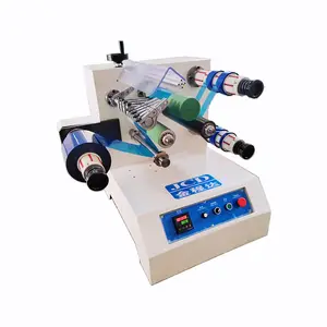 JC-200A mini small slitter rewinder machine, Tape roll cutting machine slicer machine