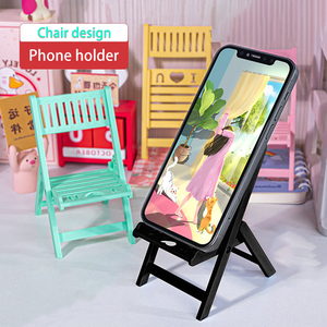 <strong>2026</strong> Trending Chair Design Adjustable Height ABS Plastic Desktop Cell Phone <strong>Holder</strong> Multi-color 6 Colors - Product Image 1