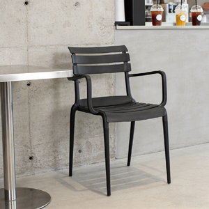 <span class=keywords><strong>Fauteuil</strong></span> d'extérieur moderne en <span class=keywords><strong>plastique</strong></span> pour patio, <span class=keywords><strong>jardin</strong></span>, cour, parc – Chaise de loisirs empilable et élégante pour usage domestique et hôtelier - Product Image 6