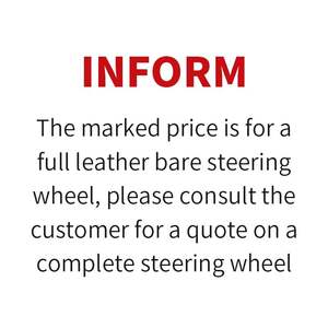 Volant en cuir semi-perforé YLA Custom <span class=keywords><strong>S</strong></span> <span class=keywords><strong>Line</strong></span> pour <span class=keywords><strong>Audi</strong></span> <span class=keywords><strong>A3</strong></span> 8V A4 A5 A6 A7 B7 B8 B8.5 S3 S4 S5 B9 C7, y compris A8 R8 Q3 - Product Image 2