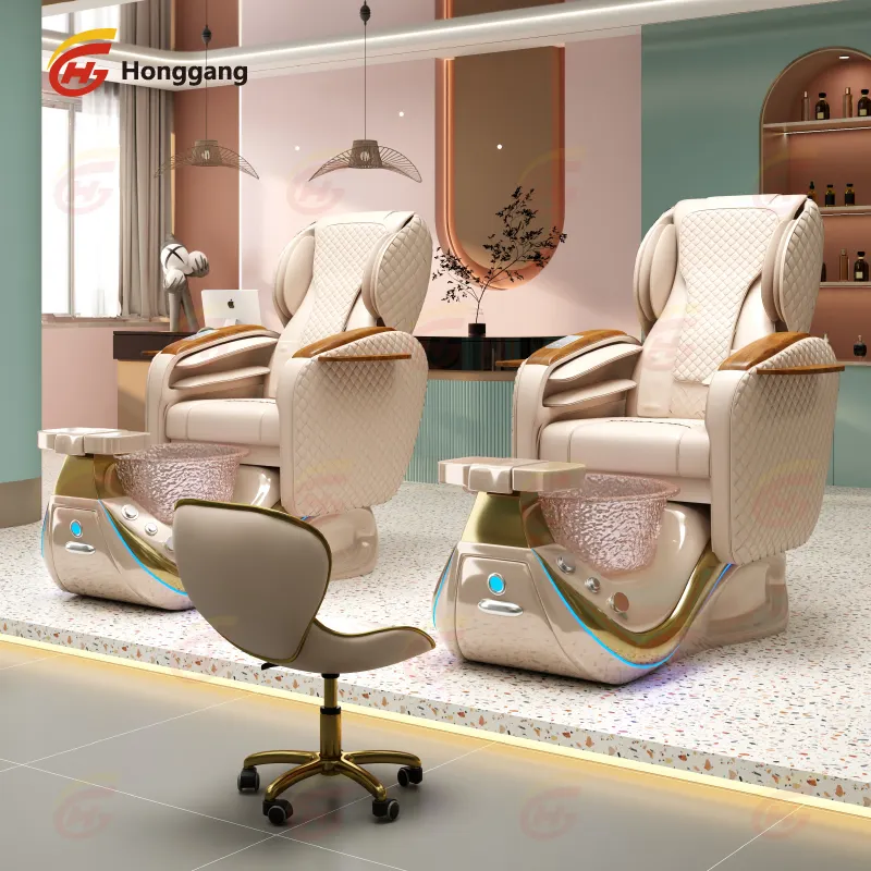 Silla de pedicura spa masaje pie manicura profesional salón de manicura de lujo mejor moderna