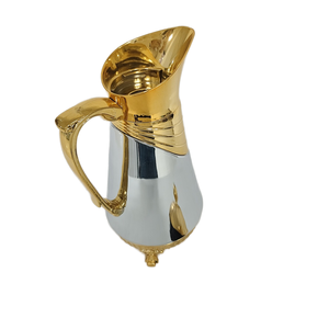 Vàng Cổ Điển Thiết Kế Logo Đồ Dùng Gia Đình Với Nắp Cách Điện Bình Chân Không Cho Cắm Trại Phục Vụ Hot Thực Phẩm Hoặc Đồ Uống - Product Image 6