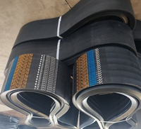 Courroie trapézoïdale nervurée en caoutchouc SPC, modèles SPA SPB 6RSPC5000, avec cordons CR et Aramid pour transmission de machines de haute puissance