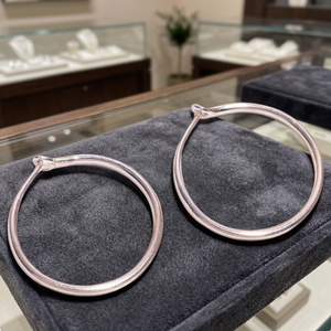 Pendientes de aro finos de Plata de Ley 925 étnicos hechos a mano estilo Vintage piedra de concha de moda para bodas fiestas gran regalo - Product Image 3